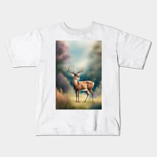 Forest Deer Kids T-Shirt